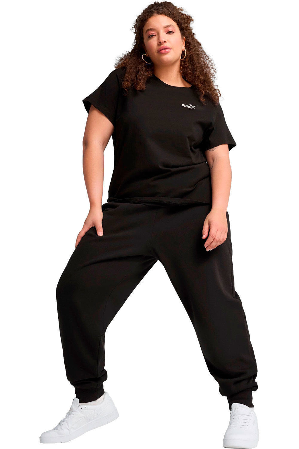 Puma camiseta manga corta mujer ESS Small No 1 Logo vista frontal