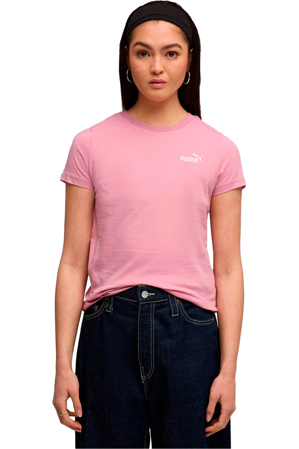 Puma camiseta manga corta mujer ESS Small No. 1 Logo vista frontal