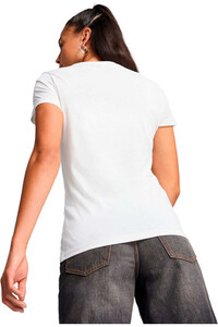 Puma camiseta manga corta mujer ESS Small No 1 Logo vista trasera