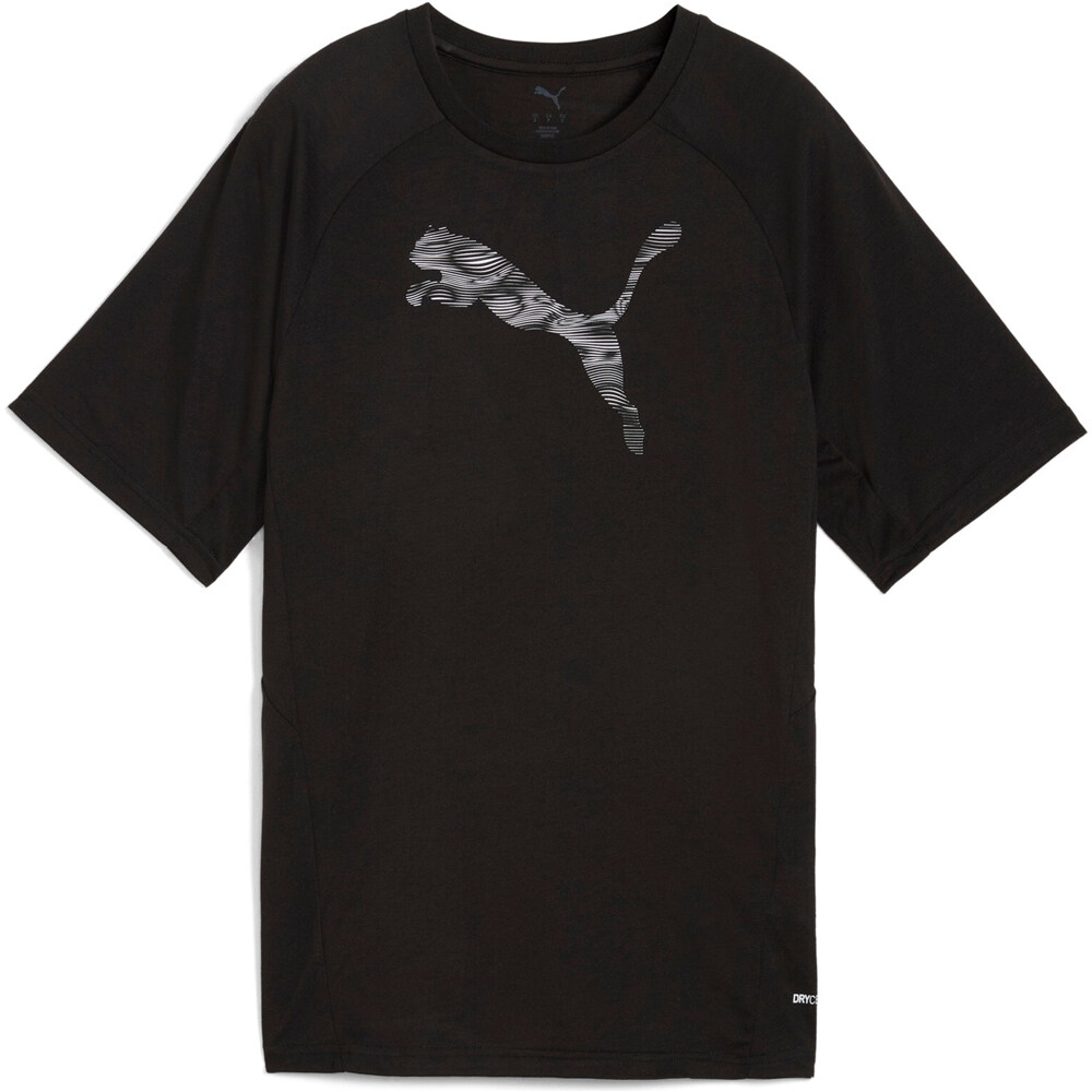 Puma camiseta manga corta mujer EVOSTRIPE Relaxed Tee vista detalle