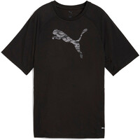 Puma camiseta manga corta mujer EVOSTRIPE Relaxed Tee vista detalle