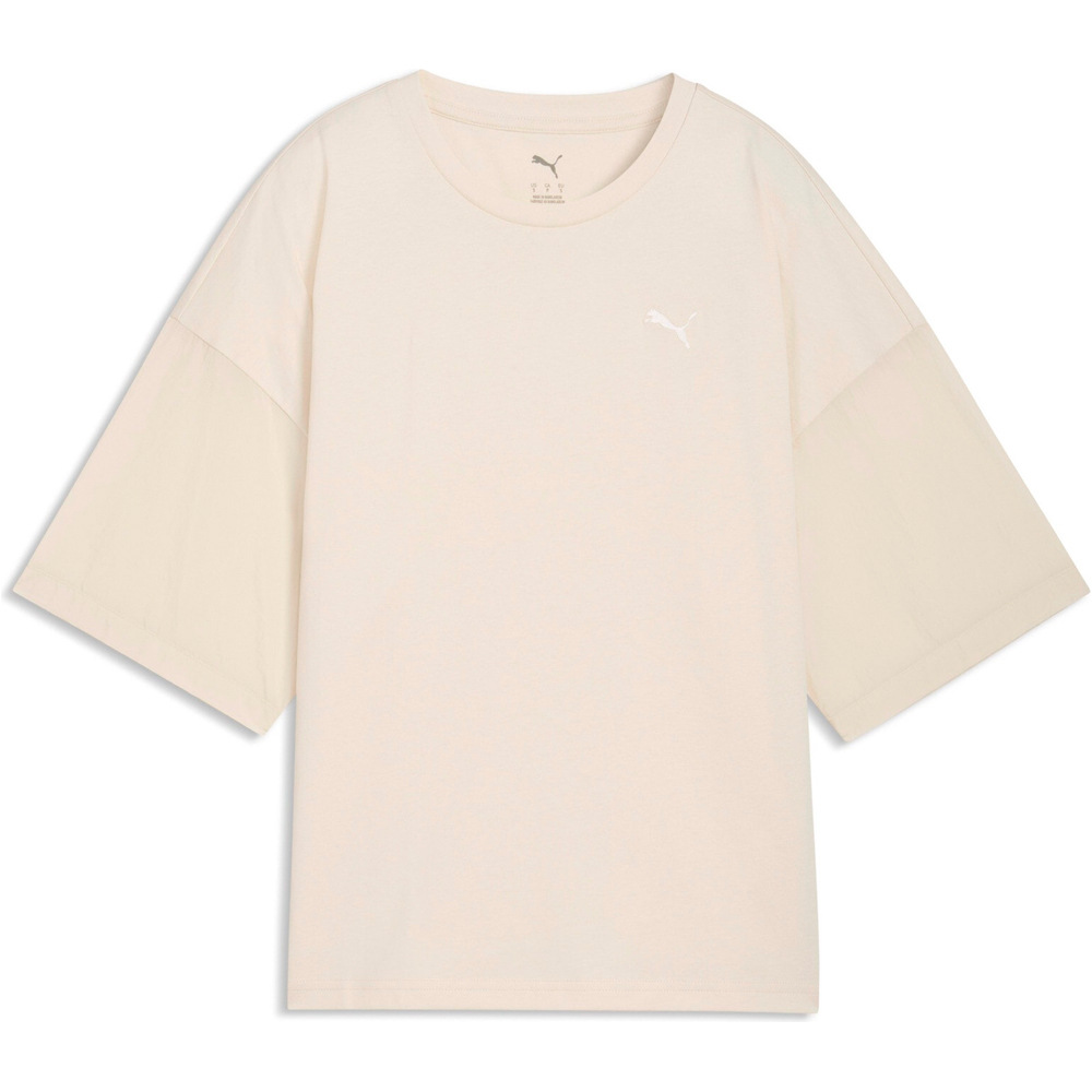 Puma camiseta manga corta mujer HER Oversized Tee vista detalle