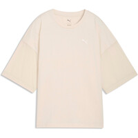 Puma camiseta manga corta mujer HER Oversized Tee vista detalle