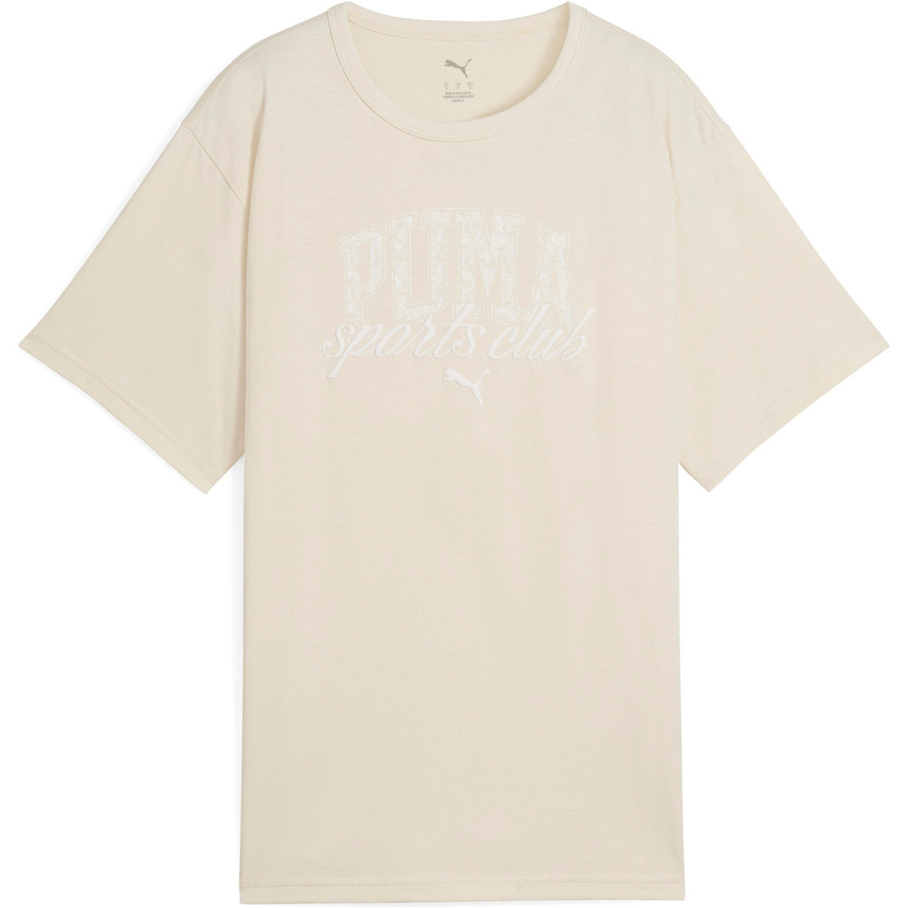 Puma camiseta manga corta mujer PUMA CLASS Relaxed Tee vista detalle