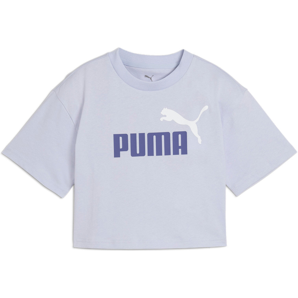 Puma camiseta manga corta niña ESS 2 COLOR No. 1 Logo? Short Length Tee vista frontal