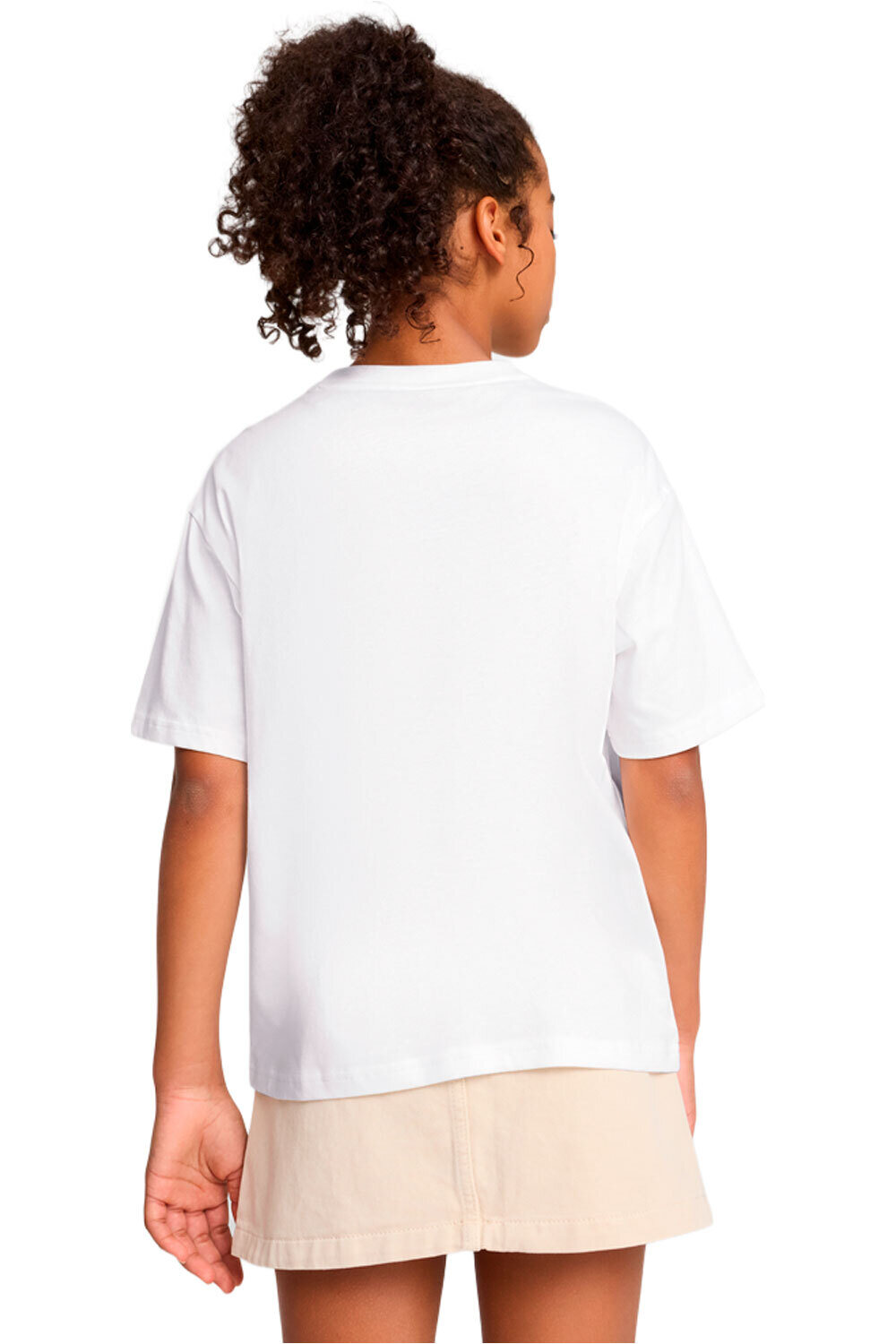 Puma camiseta manga corta niña ESS Centered Cat Log vista trasera