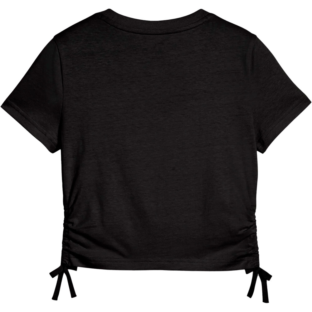 Puma camiseta manga corta niña ESS METALLIC Knotted Tee G vista trasera