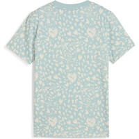 Puma camiseta manga corta niña FLAMING LOVE AOP Tee G 03