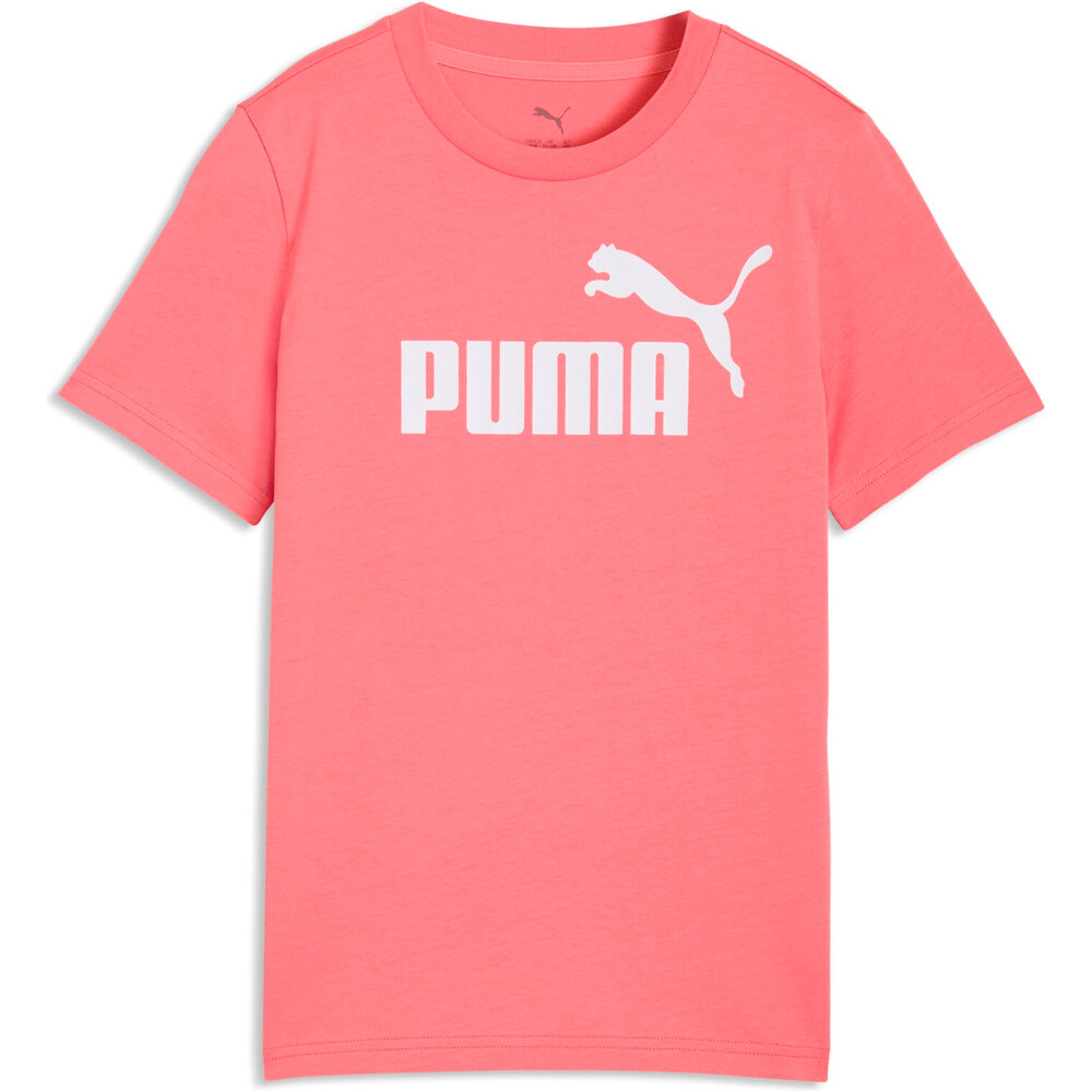 Puma camiseta manga corta niña X_ESS No. 1 Logo Tee G vista detalle