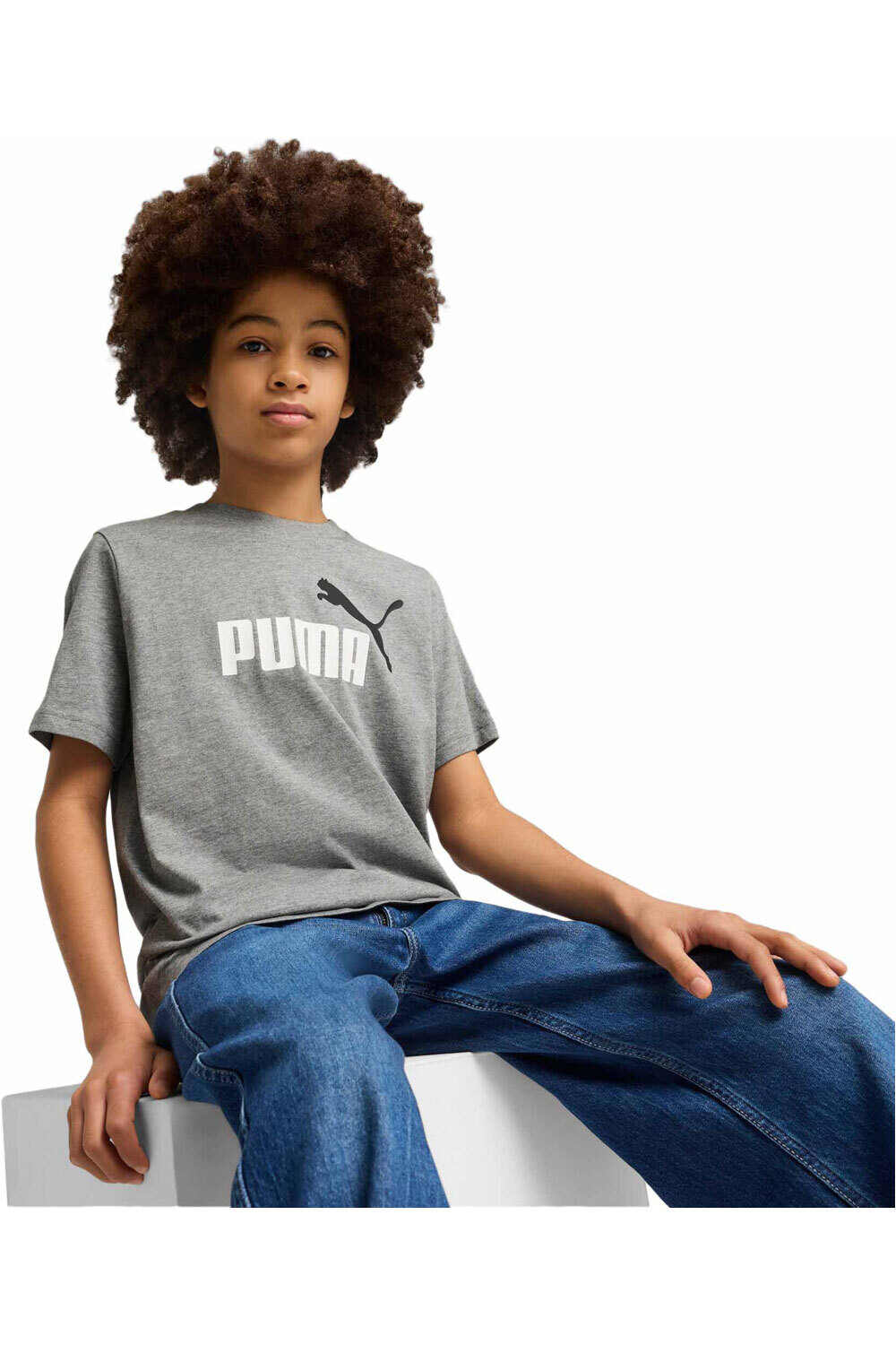 Puma camiseta manga corta niño ESS 2 COLOR No.1 Log vista frontal