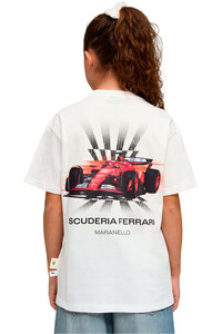 Puma camiseta manga corta niño Ferrari Kids Car Gra vista trasera