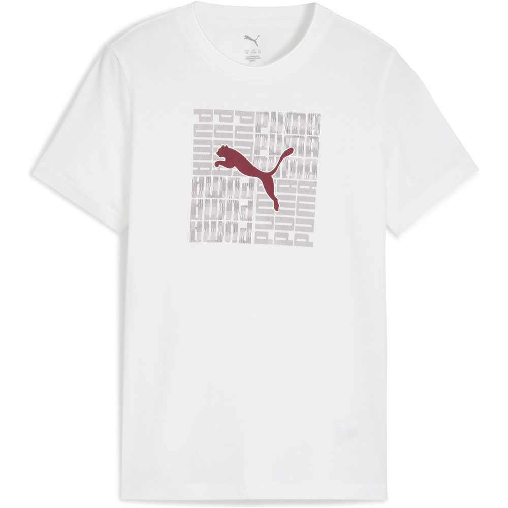 Puma camiseta manga corta niño M_GRAPHIC Box Tee B vista frontal
