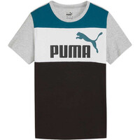 Puma camiseta manga corta niño X_ESS BLOCK Tee B vista frontal