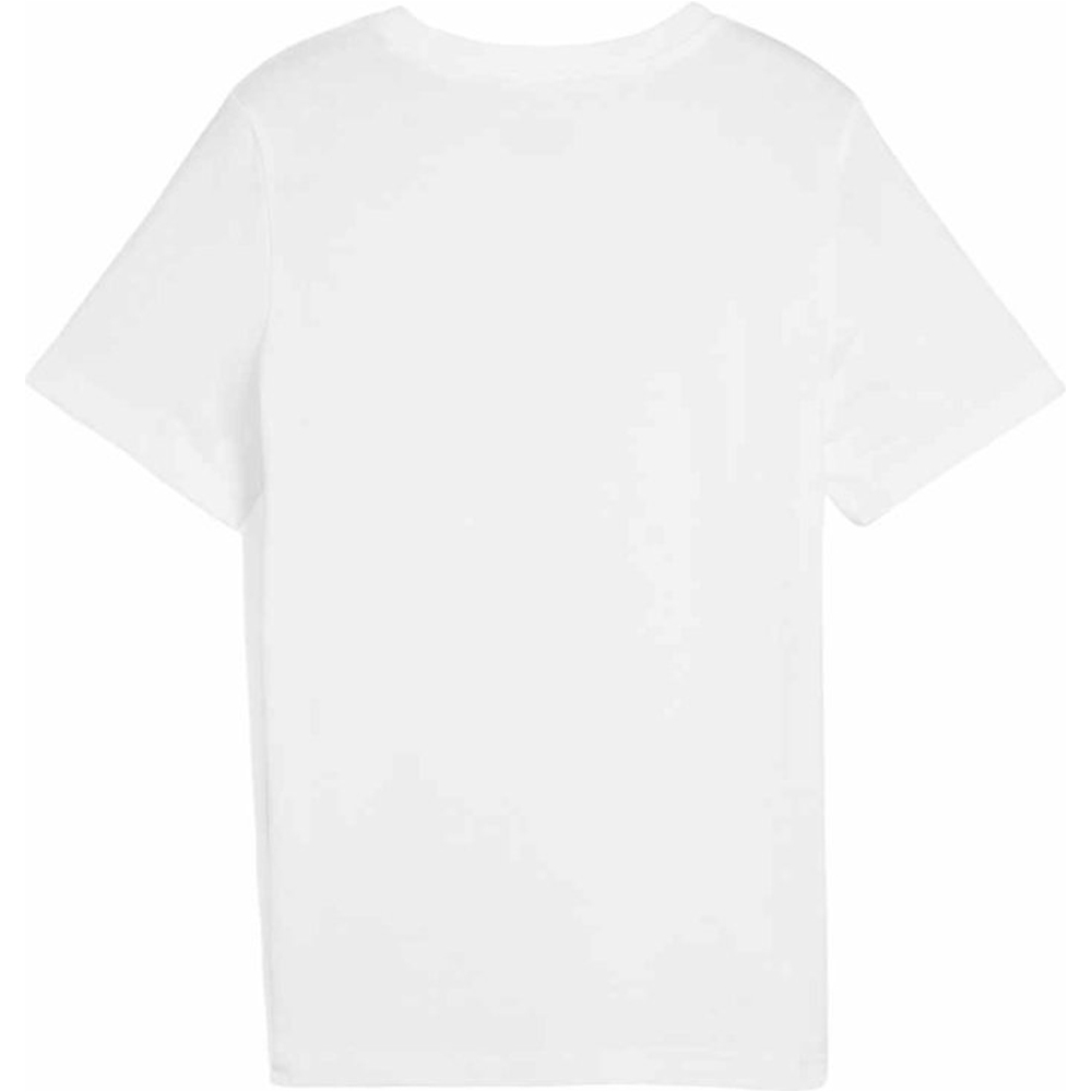 Puma camiseta manga corta niño X_ESS+ LOGO LAB Graphi vista trasera