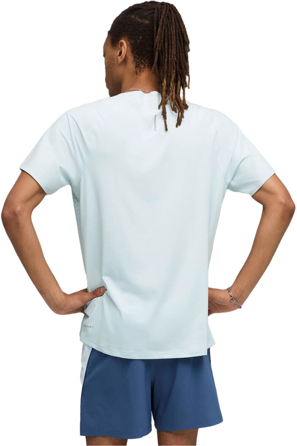 Puma camiseta técnica manga corta hombre M RUN CLOUDSPUN TEE? vista trasera