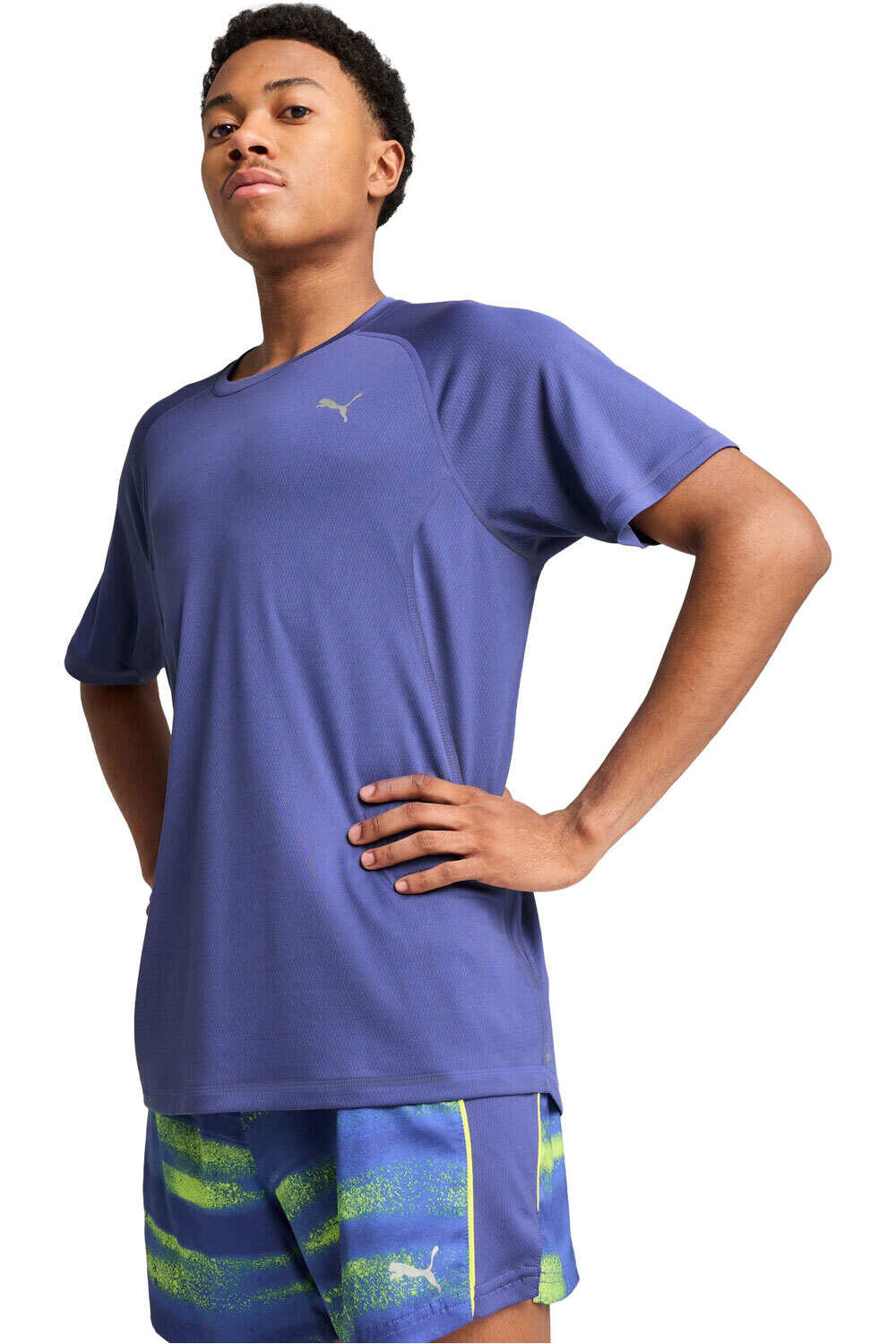Puma camiseta técnica manga corta hombre M RUN VELOCITY TEE vista frontal