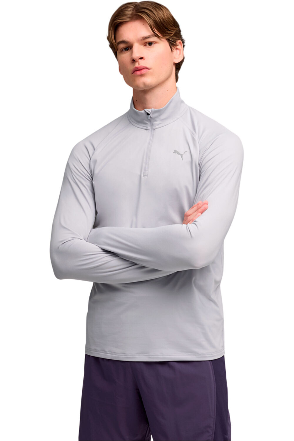 Puma camiseta técnica manga larga hombre M RUN VELOCITY CLOUD vista frontal