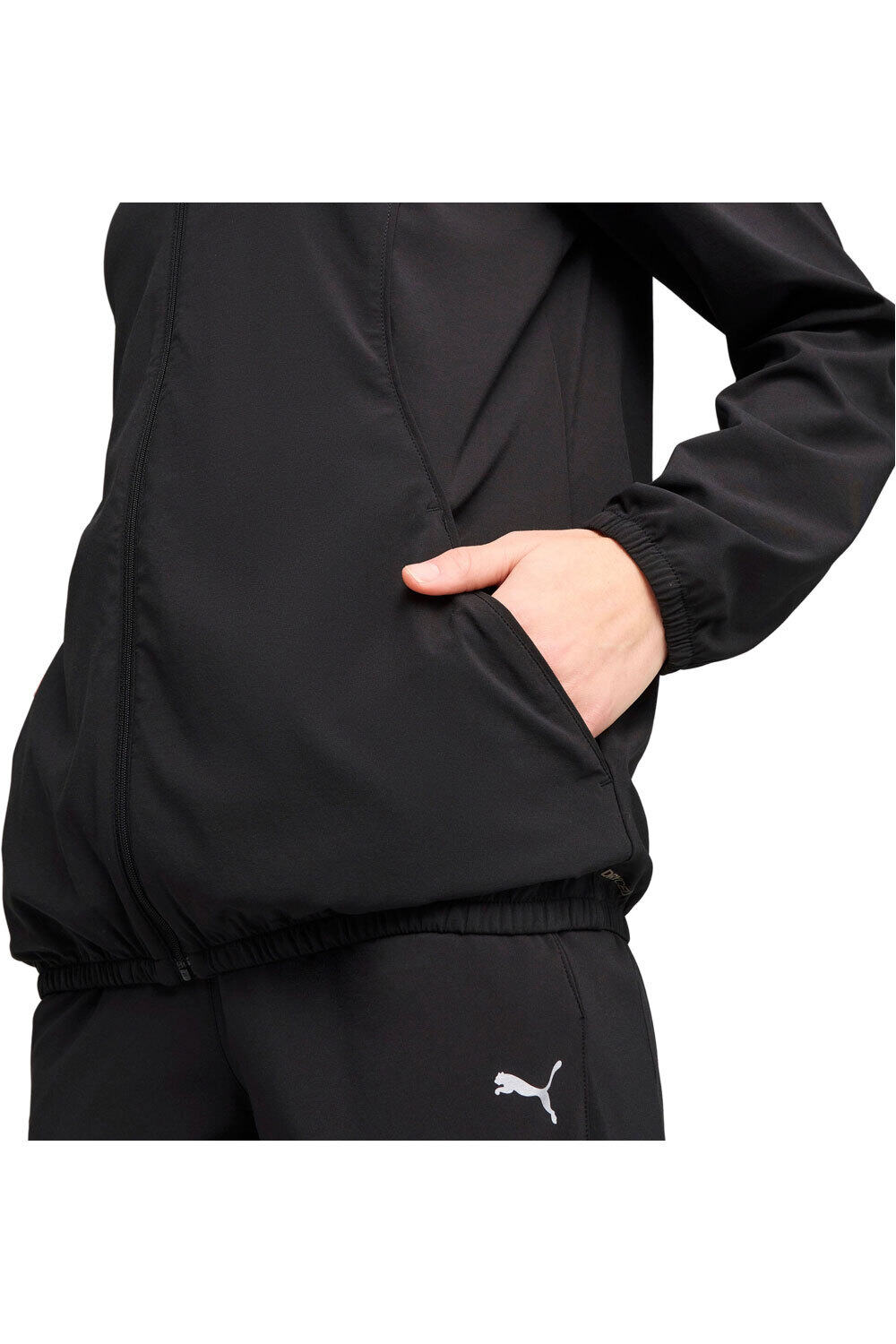 Puma camiseta técnica manga larga mujer RUN VELOCITY WOVEN J vista detalle