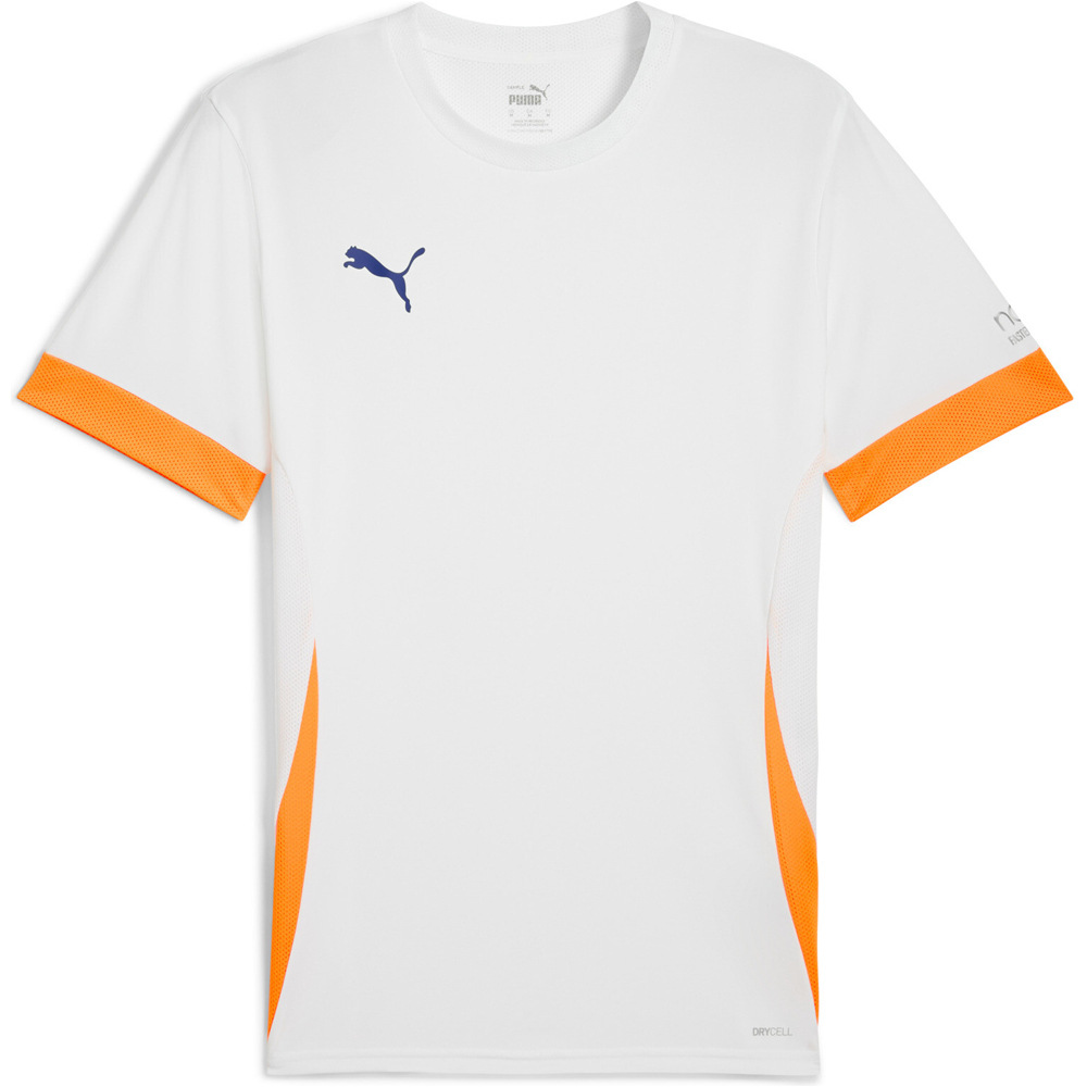 Puma camiseta tenis manga corta hombre PADEL JERSEY BLNA vista frontal