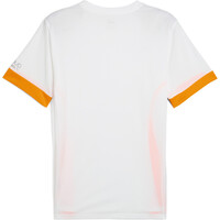 Puma camiseta tenis manga corta hombre PADEL JERSEY BLNA vista trasera