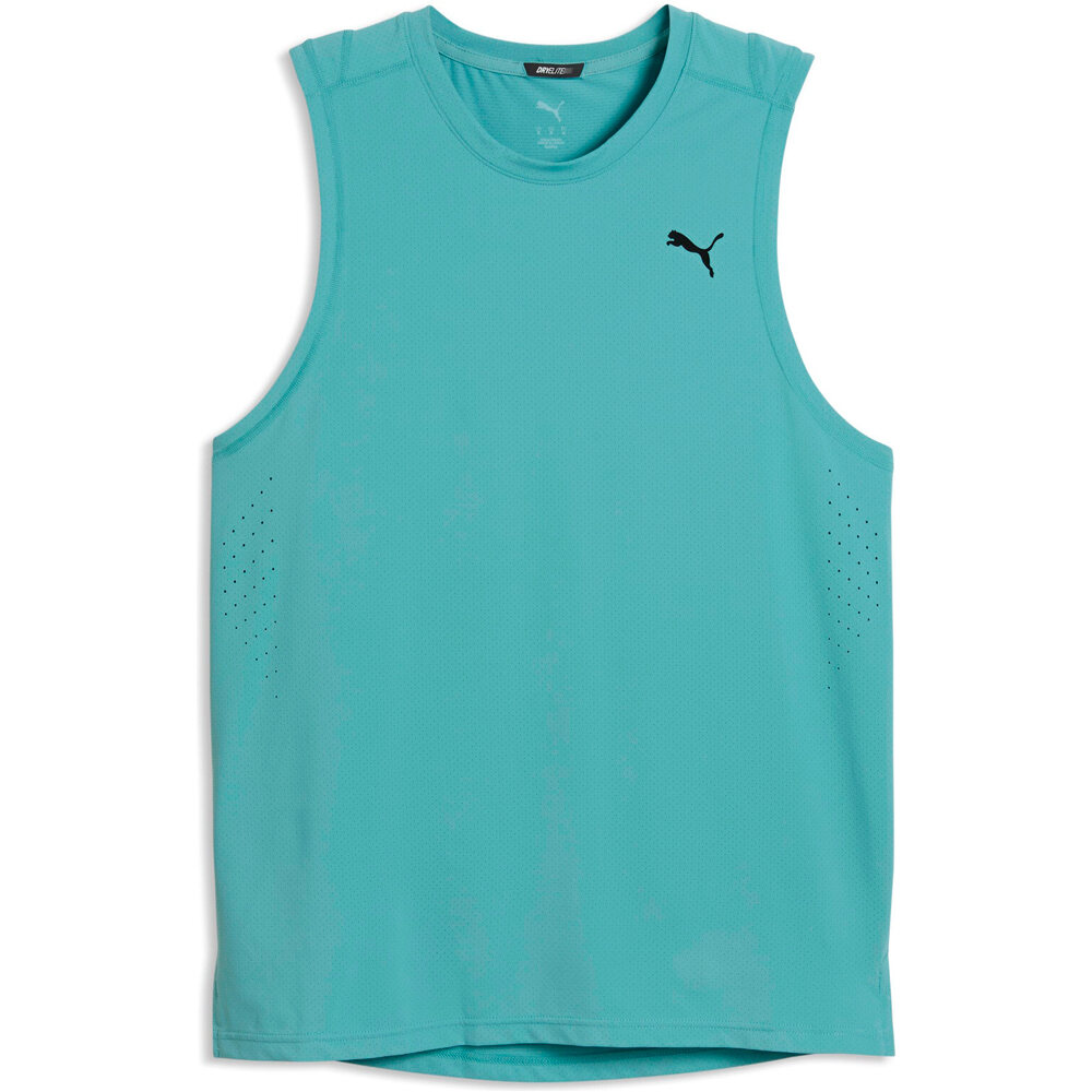 Puma camiseta tirantes fitness hombre M PWRMODE DRYELITE T vista detalle