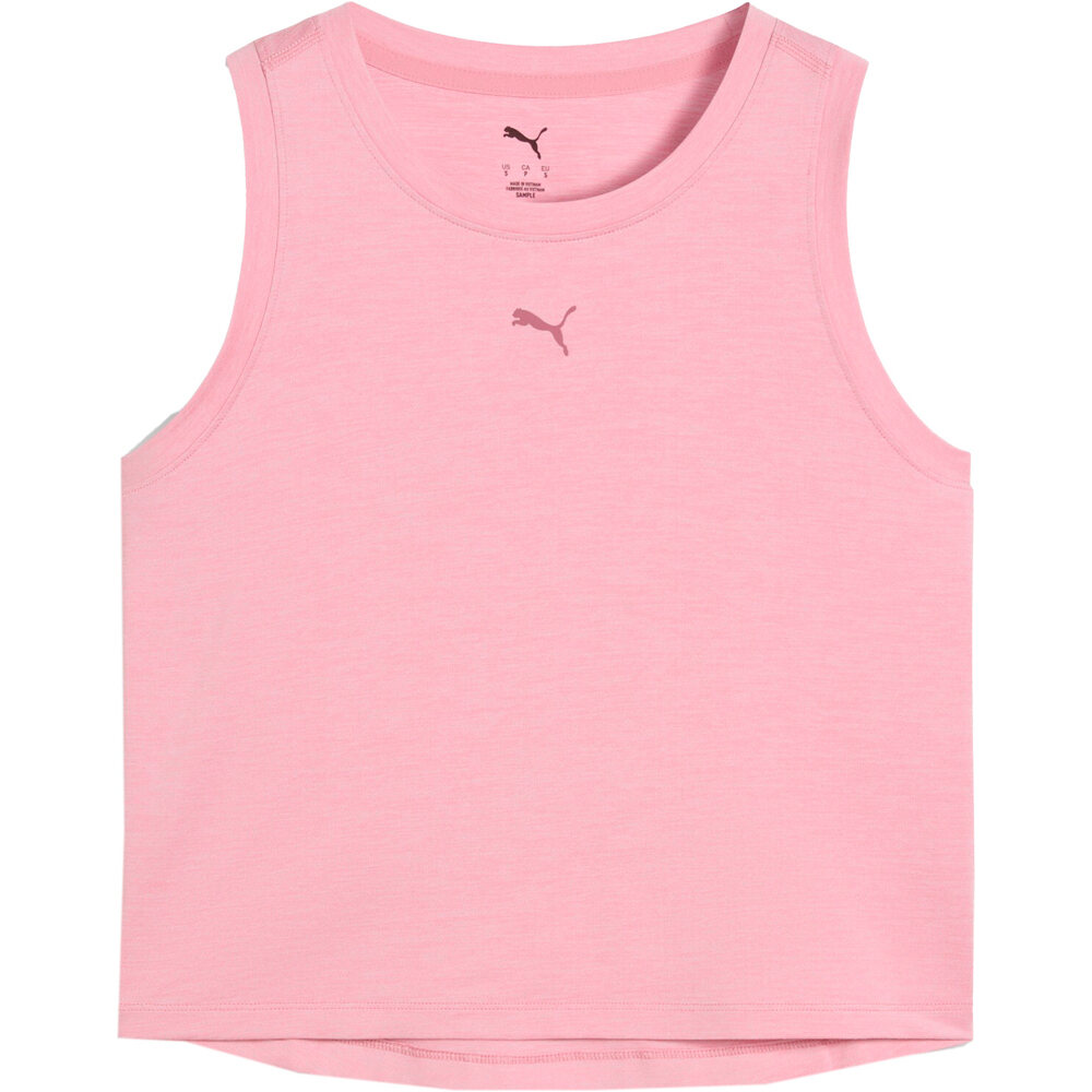 Puma camiseta tirantes fitness mujer W CLOUDSPUN SLEEVELES vista frontal