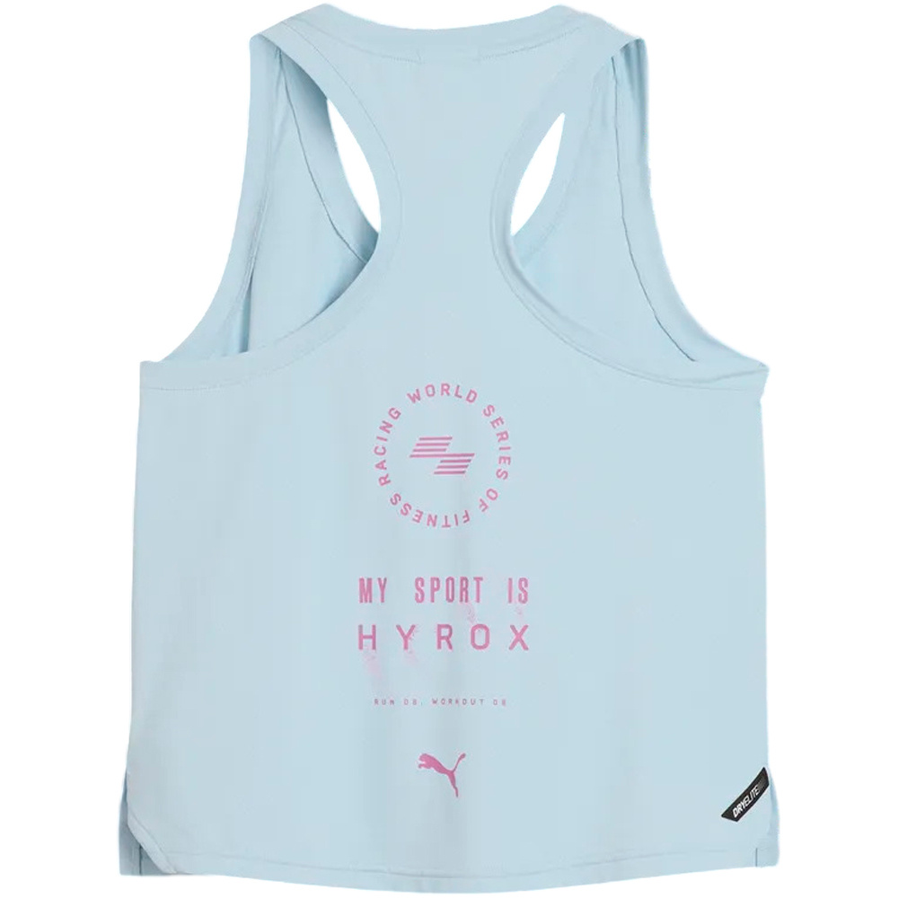 Puma camiseta tirantes fitness mujer W PUMA X HYROX DRYEL 03