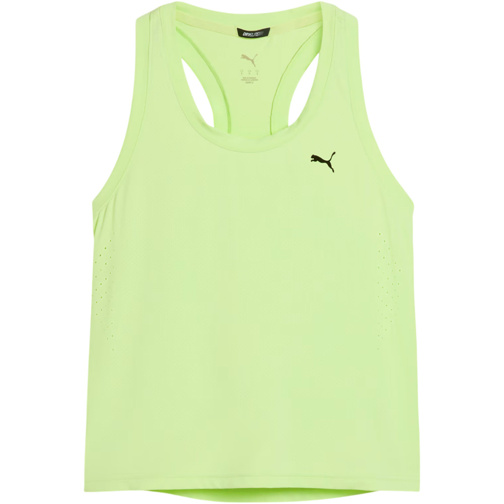 Puma camiseta tirantes fitness mujer W PWRMODE DRYELITE T vista detalle
