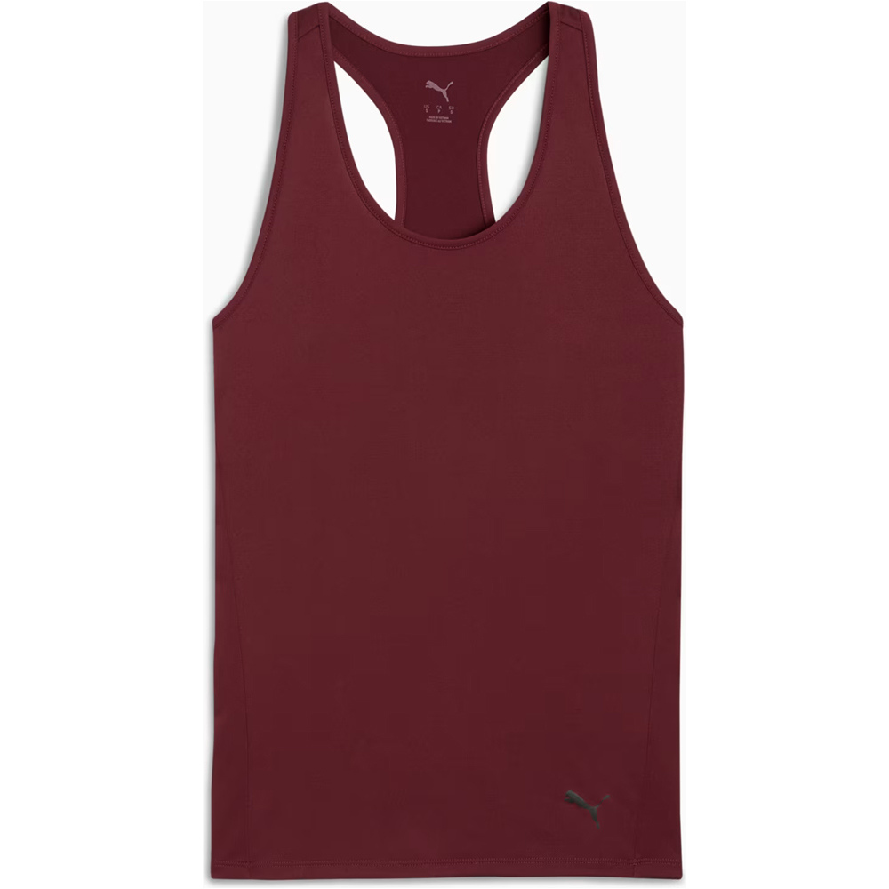 Puma camiseta tirantes fitness mujer W TAD ESSENTIAL Race vista detalle