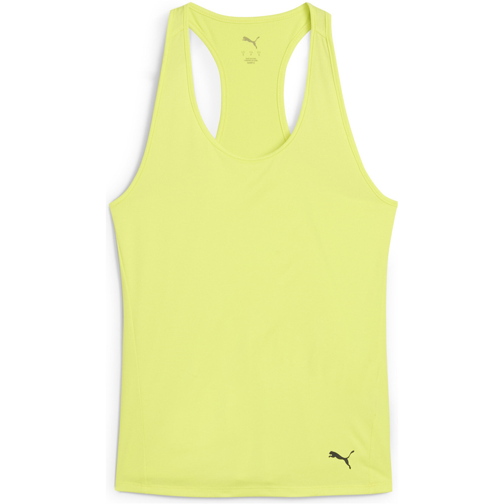 Puma camiseta tirantes fitness mujer W TAD ESSENTIAL Racerback Tank vista frontal