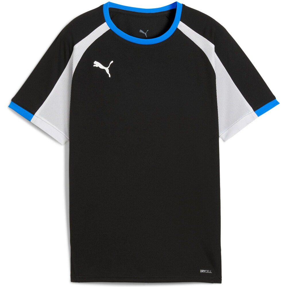 Puma camisetas entrenamiento futbol manga corta niño INDIVIDUAL LIGA JERSEY JR NEBL vista frontal