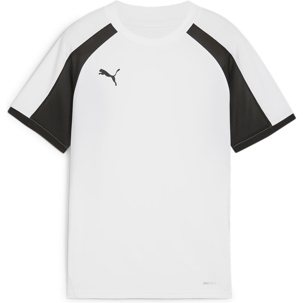 Puma camisetas entrenamiento futbol manga corta niño IndividualLIGAJersey vista frontal