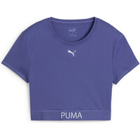 Puma camisetas fitness mujer W PUMA STRONG  TEE - SHORT vista detalle