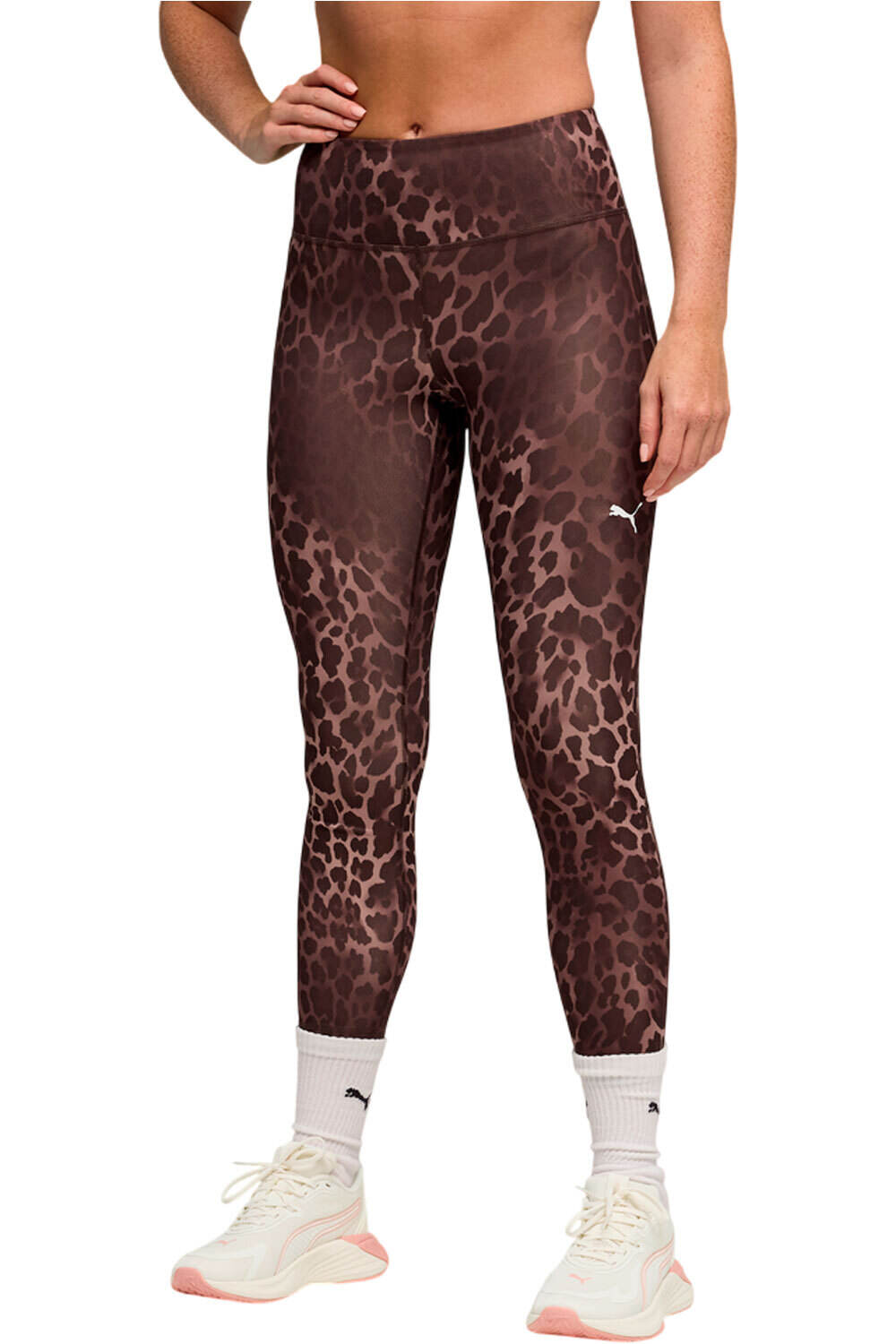 Puma camisetas fitness mujer W TAD Essential Spot vista frontal