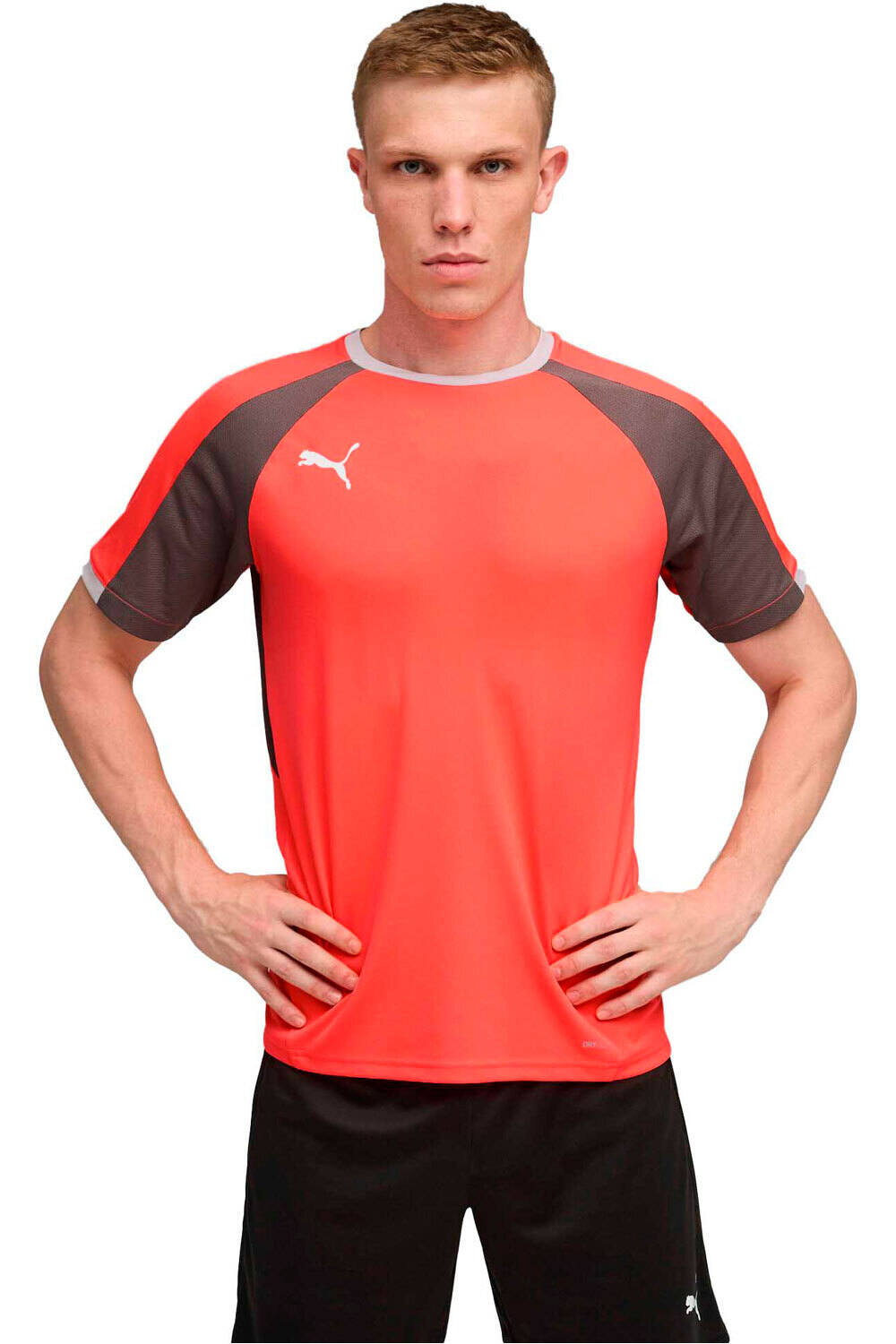 Puma camisetas fútbol manga corta INDIVIDUAL LIGA JERSEY NAGR vista frontal