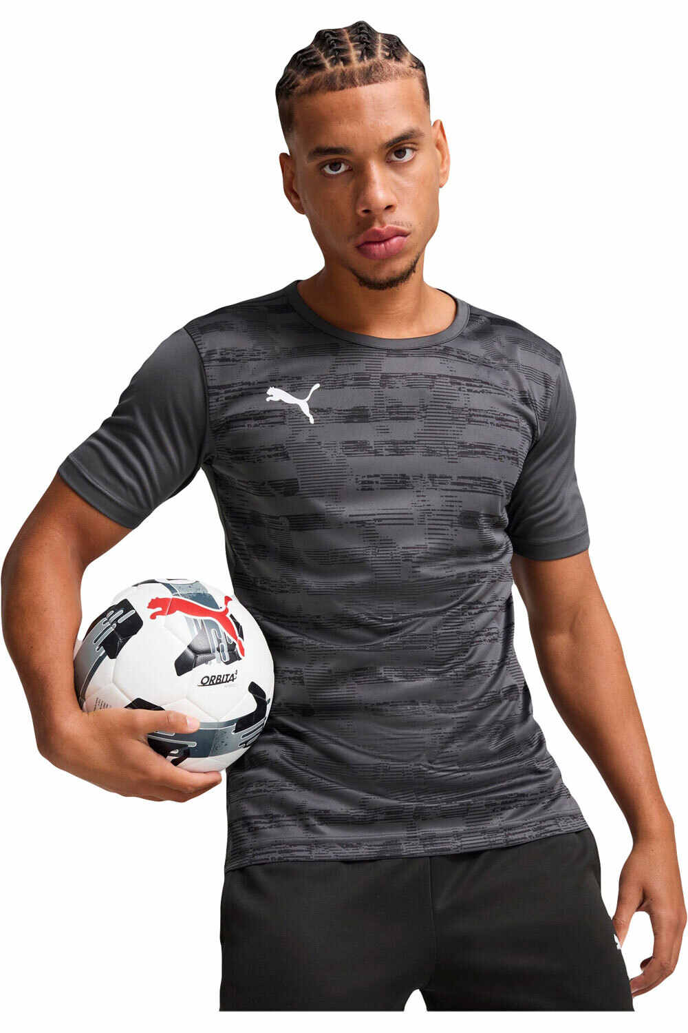Puma camisetas fútbol manga corta individualRISE Graphic Jersey vista frontal