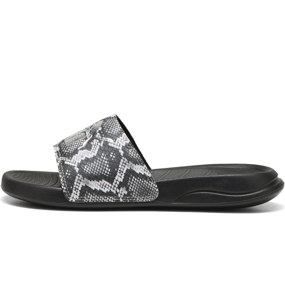 Puma chanclas mujer Popcat 20 Snake Chic lateral exterior