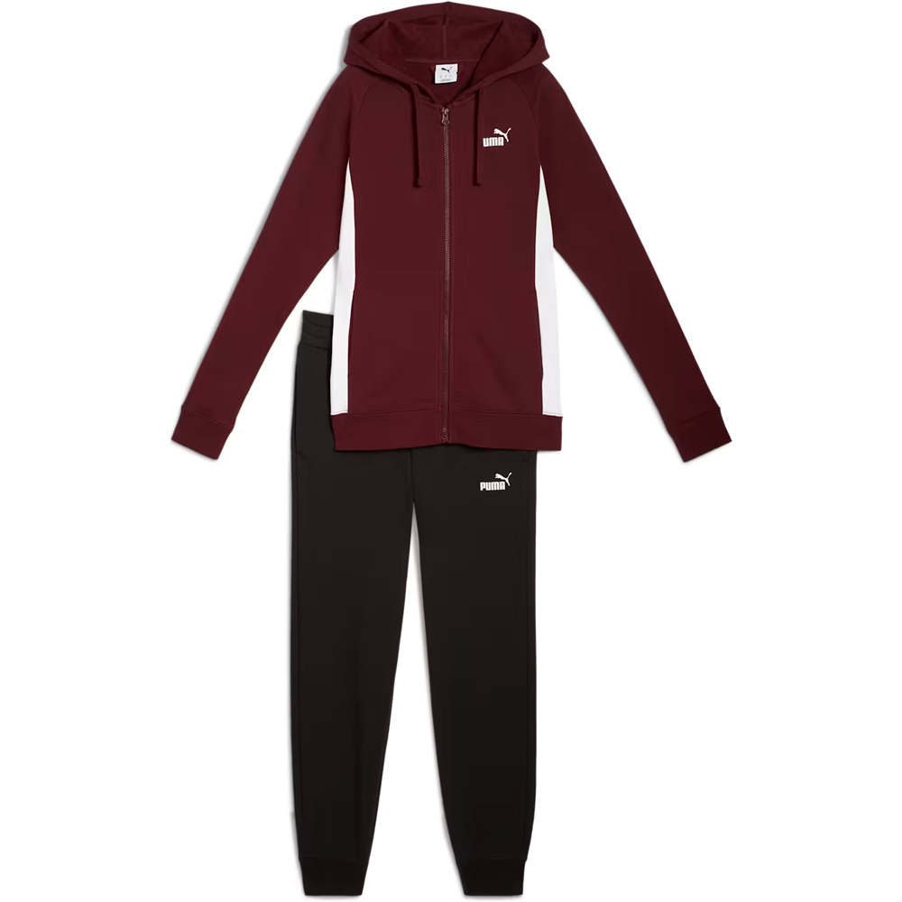 Puma chándal mujer Full-Zip Hooded Swea vista frontal