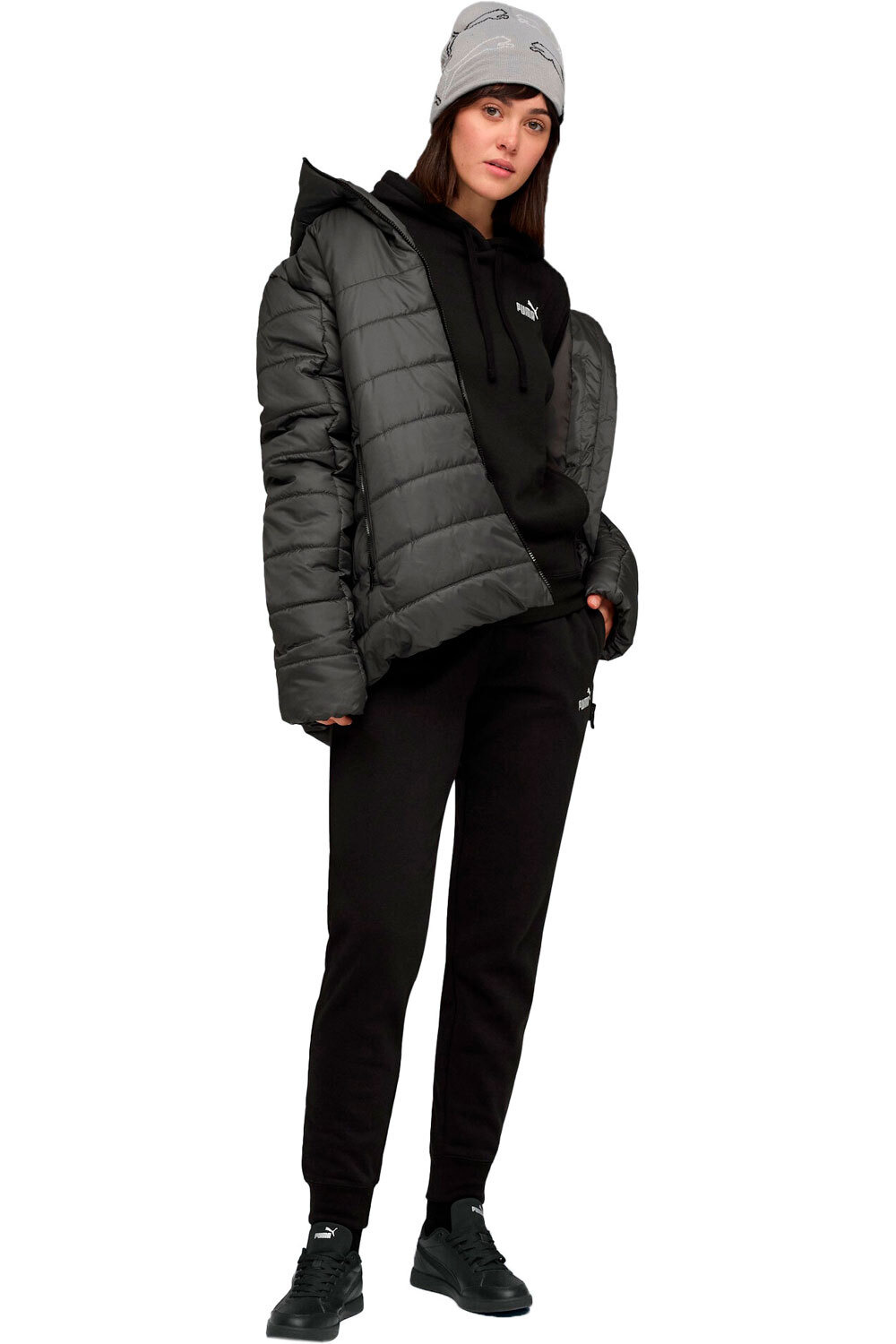 Puma chándal mujer Hooded Sweat Suit FL vista frontal