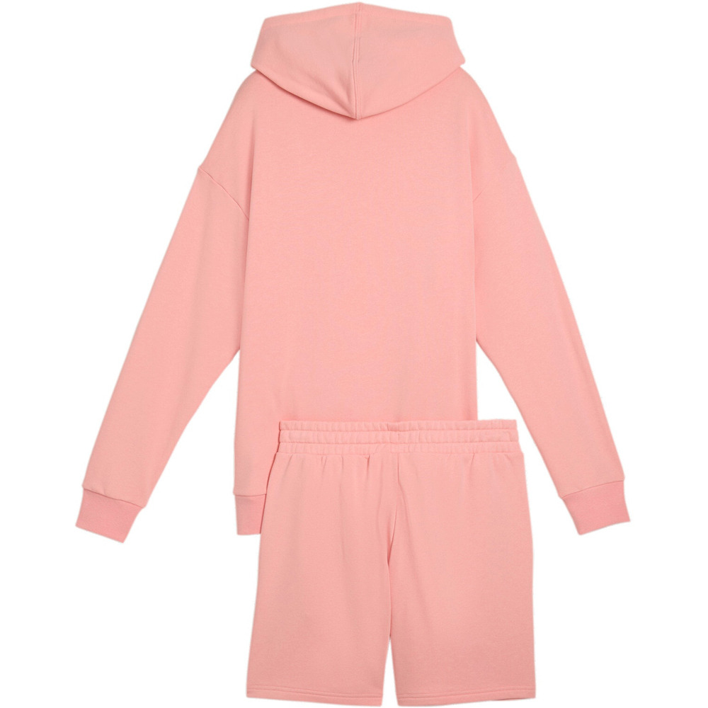 Puma chándal mujer Short Hooded Relaxed Sweat Suit 7  TR op vista trasera