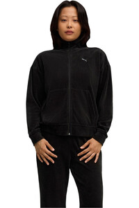 Puma chándal mujer Velour Rib Relaxed S vista detalle