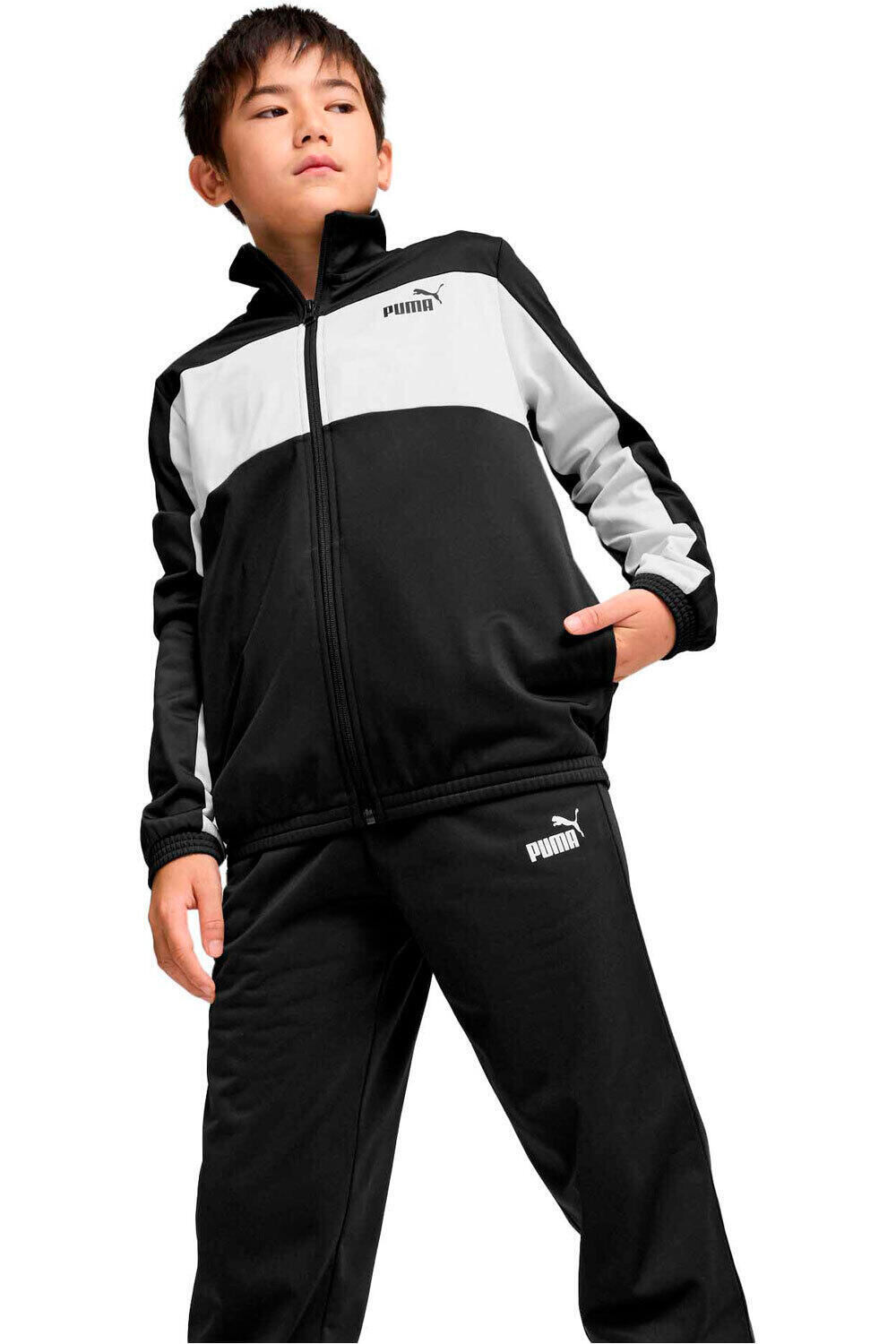 Puma chándal niño Poly Colorblock vista detalle