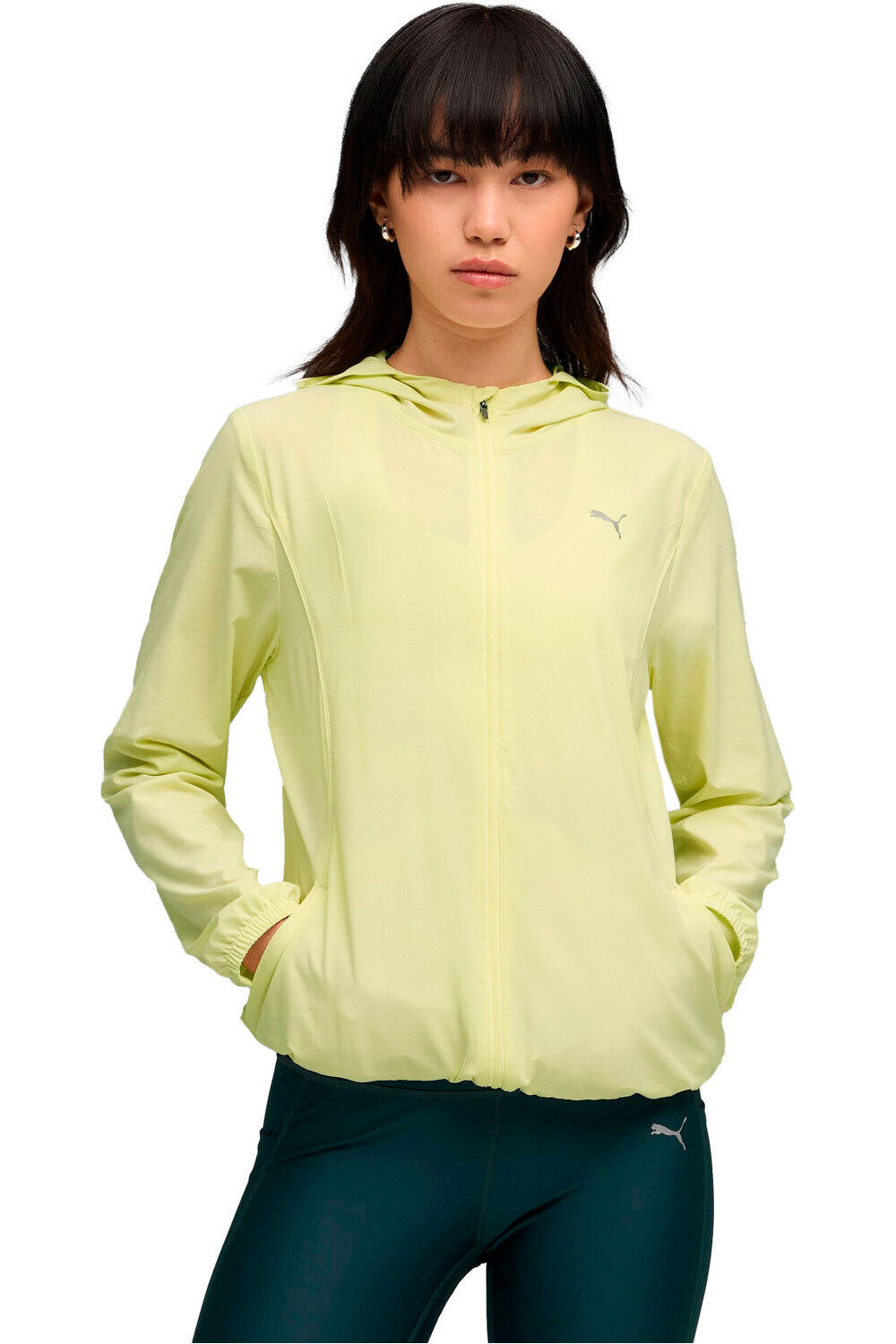 Puma CHAQUETA RUNNING MUJER RUN VELOCITY WOVEN J vista frontal