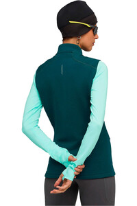 Puma CHAQUETA RUNNING MUJER W Run Cloudspun Warm vista trasera