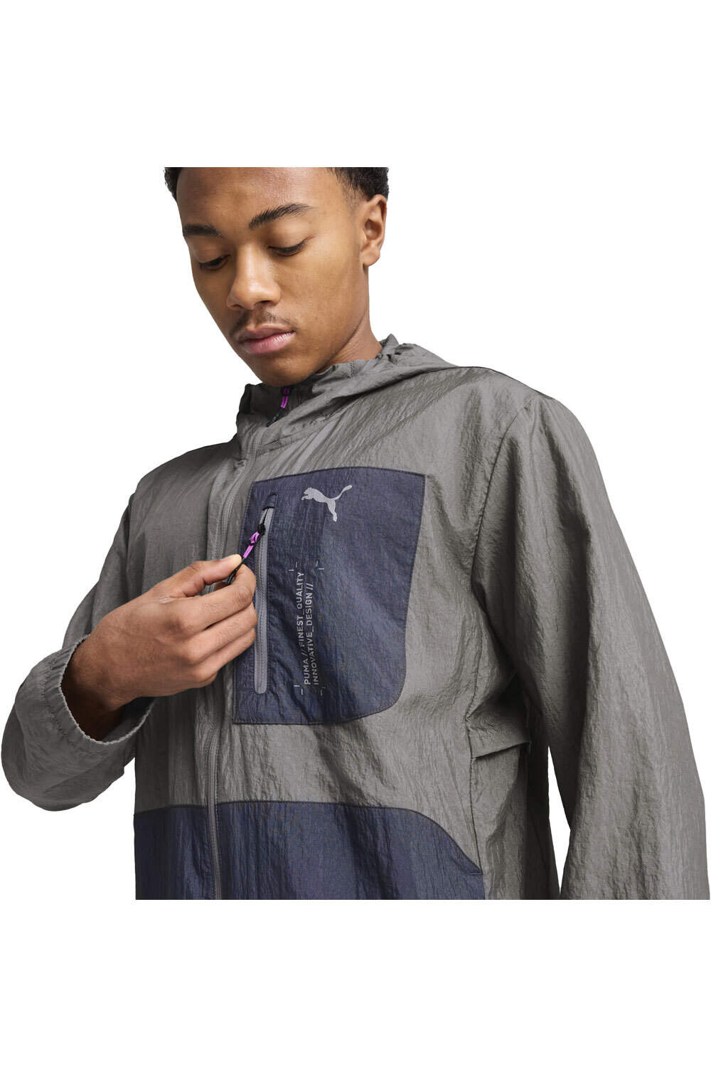 Puma CHAQUETA TRAIL RUNNING HOMBRE M SEASONS WindCELL Jacket 03