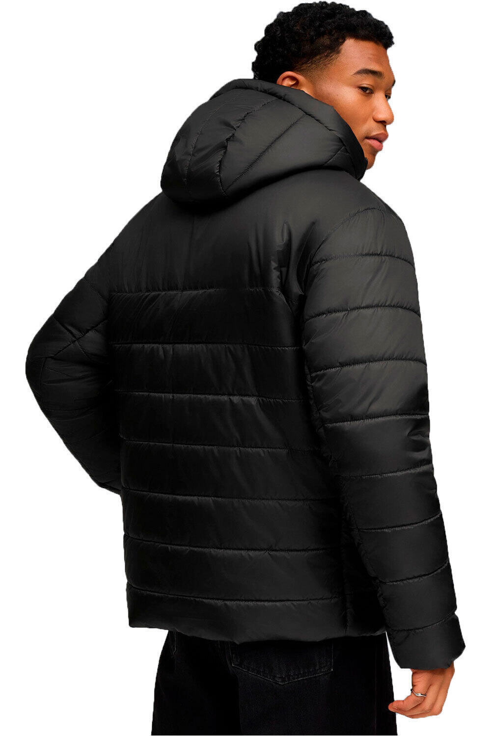 Puma chaquetas hombre ESS Hooded Padded Ja vista trasera