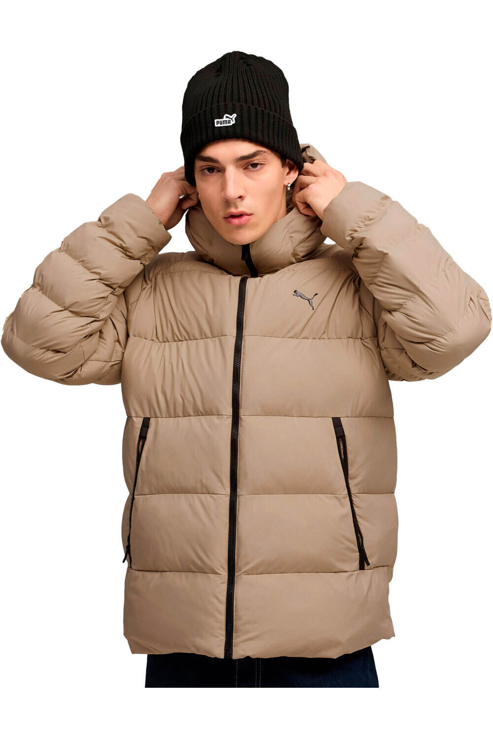 Puma chaquetas hombre Mono Hooded Jacket vista frontal