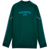Puma chubasquero y chaquetones entrenamiento fútbol niño MCFC KING Anthem Jac vista trasera