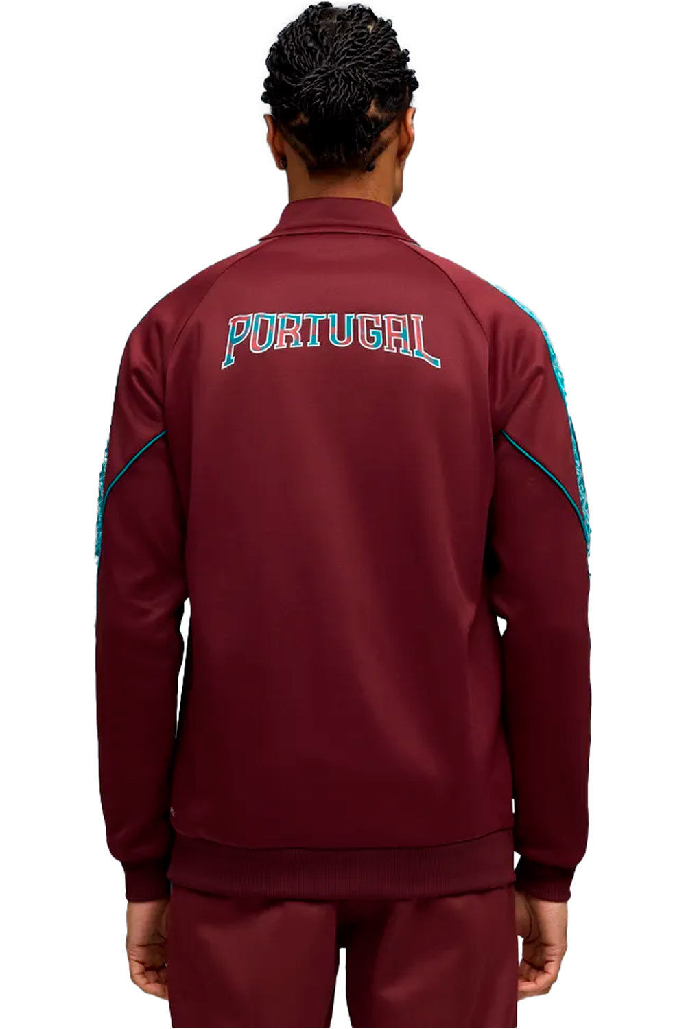 Puma chubasqueros y chaquetones entrenamiento fútbol FPF KING Anthem Jack vista trasera