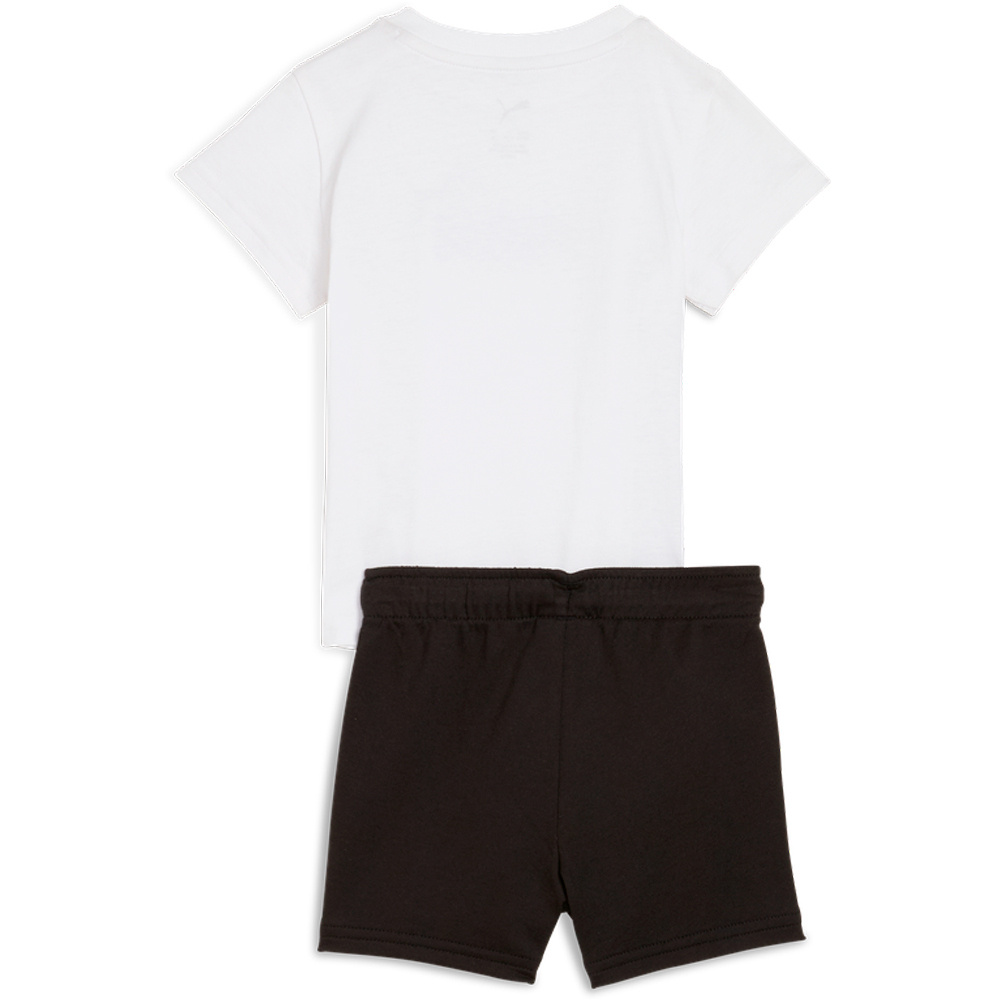 Puma conjunto bebé MINICATS ESS Tee and vista trasera